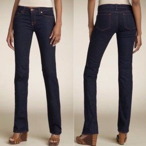 J Brand The Straight Leg INK Mid Rise Jean Size 28